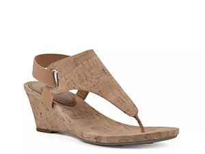 White mountain all glad cheap wedge sandals