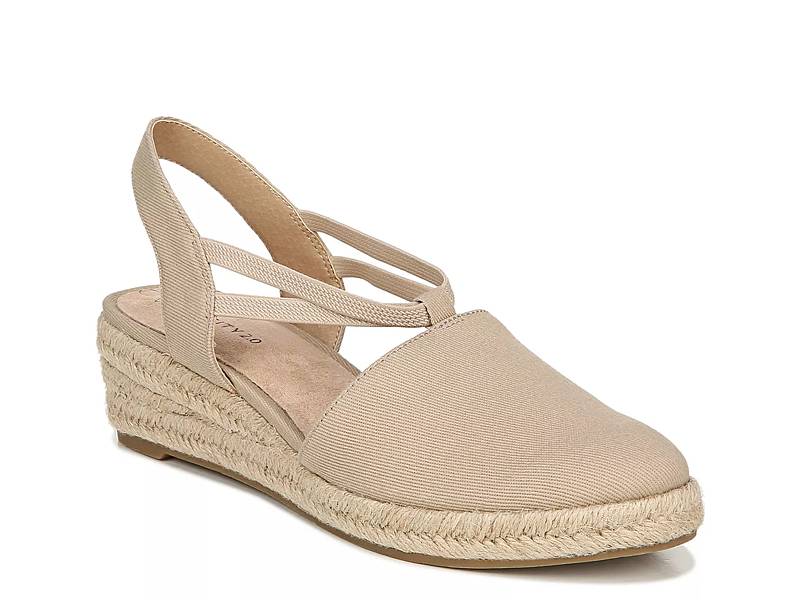 LifeStride Thrive Espadrille Wedge Sandal - Free Shipping | DSW