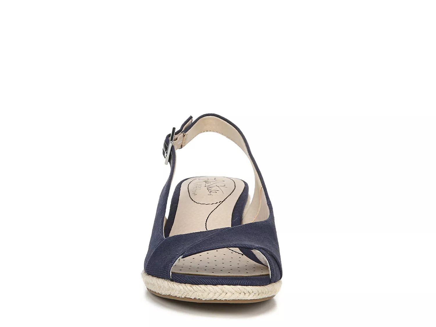 lifestride socialite women's wedge sandals