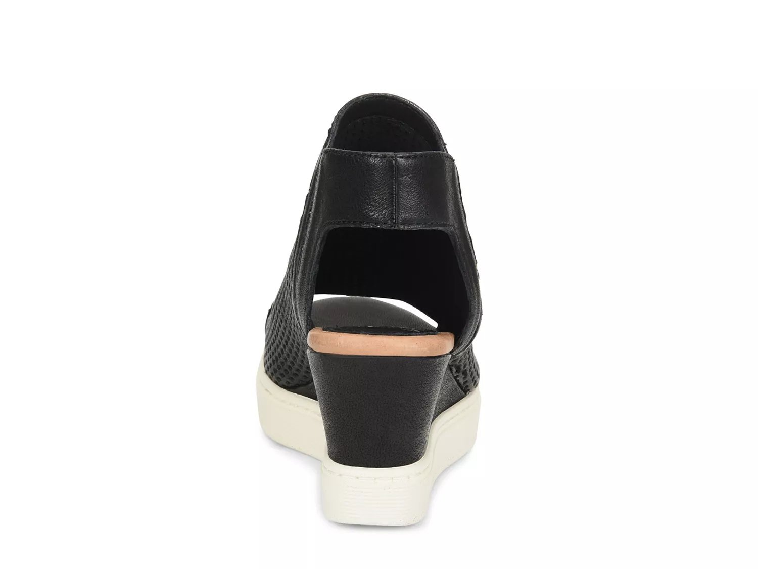 basima perforated wedge sandal