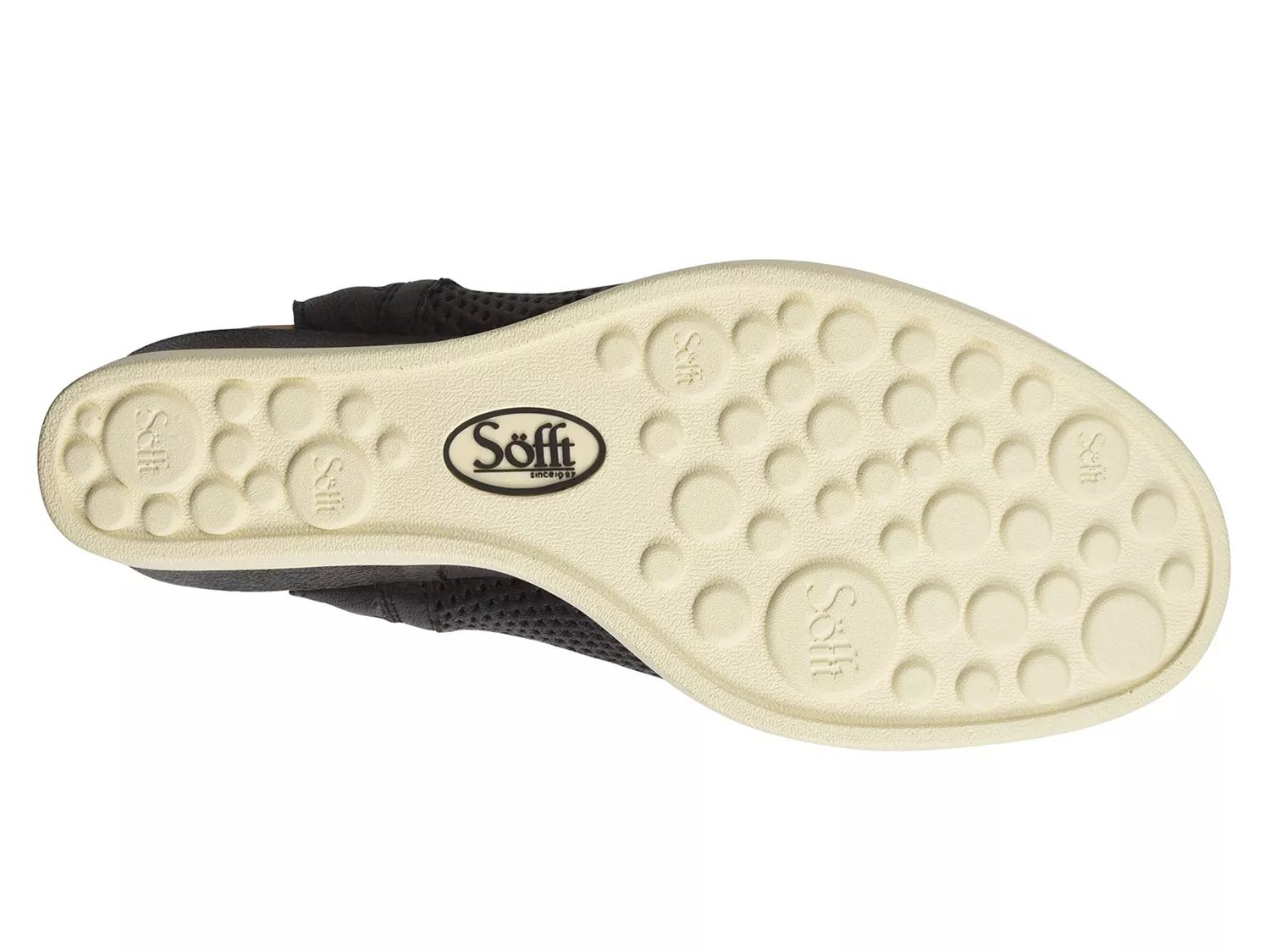 basima perforated wedge sandal