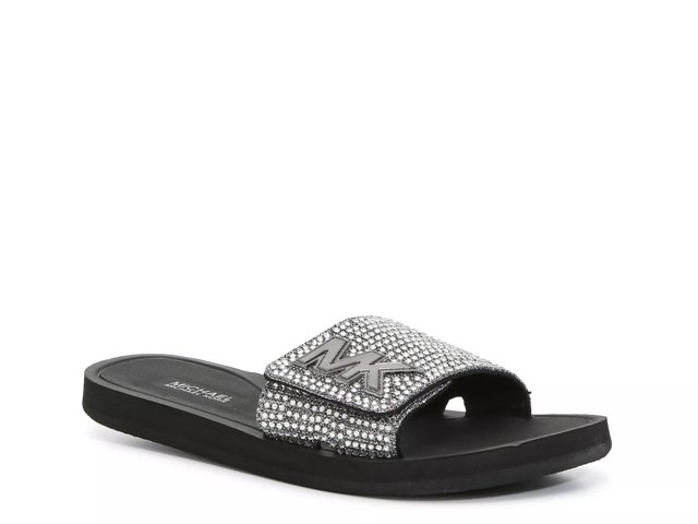 Michael Michael Kors MK Slide Sandal - Women's - Free Shipping | DSW