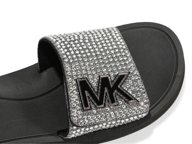 Michael Michael Kors MK Slide Sandal - Women's - Free Shipping | DSW