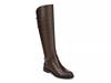 Haylie Wide Calf Riding Boot Dark Brown view