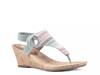 Aida Wedge Sandal Multicolor Stripes view