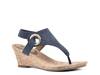 White mountain hot sale navy sandals