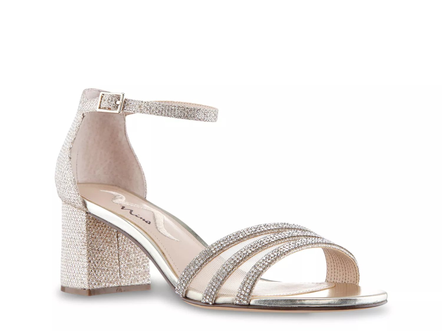 dsw rose gold sandals