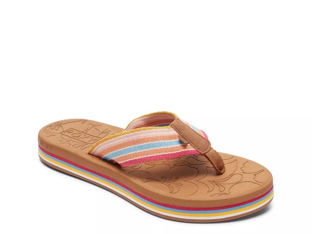Roxy flip flops dsw sale