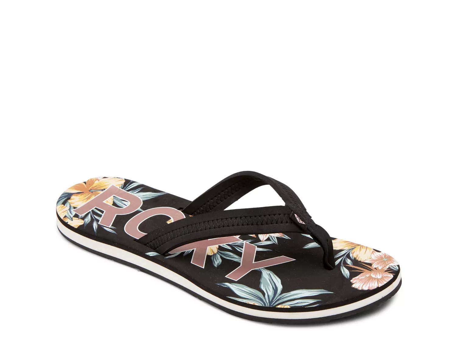 roxy flip flops dsw