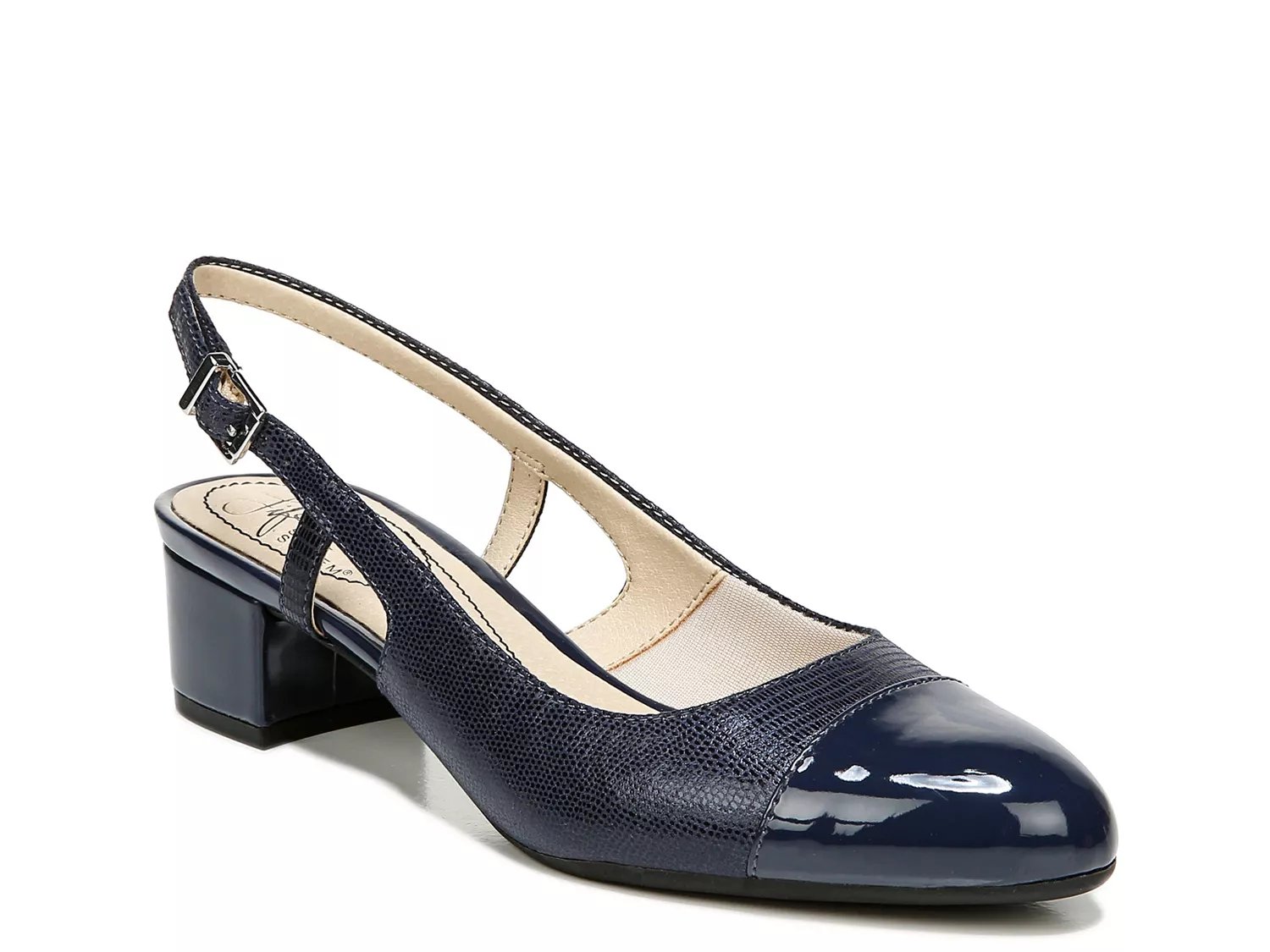 lifestride slingback pumps