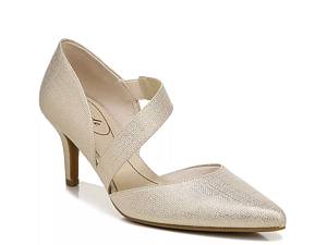 Gold pumps size clearance 11