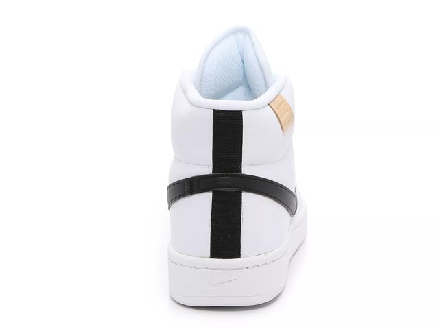 Nike Court Royale 2 Mid sneakers in white and black