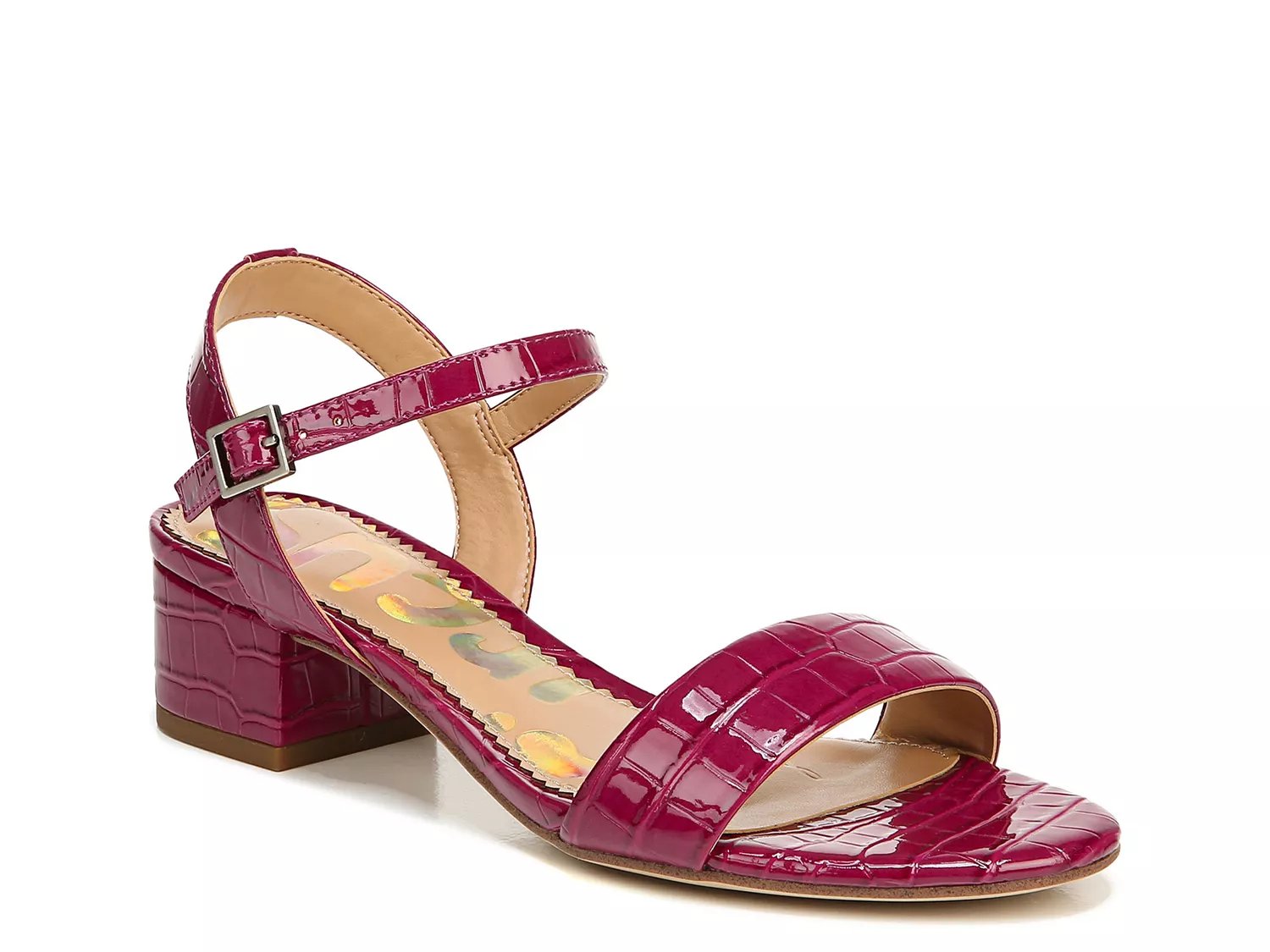 purple sandals dsw