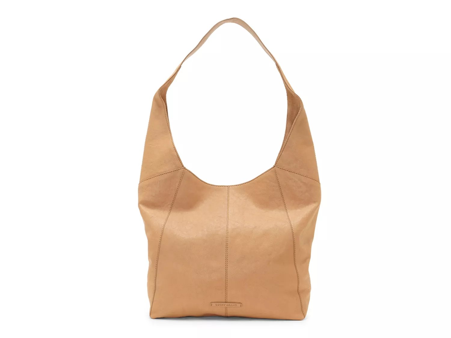 lucky brand patti leather hobo shoulder bag