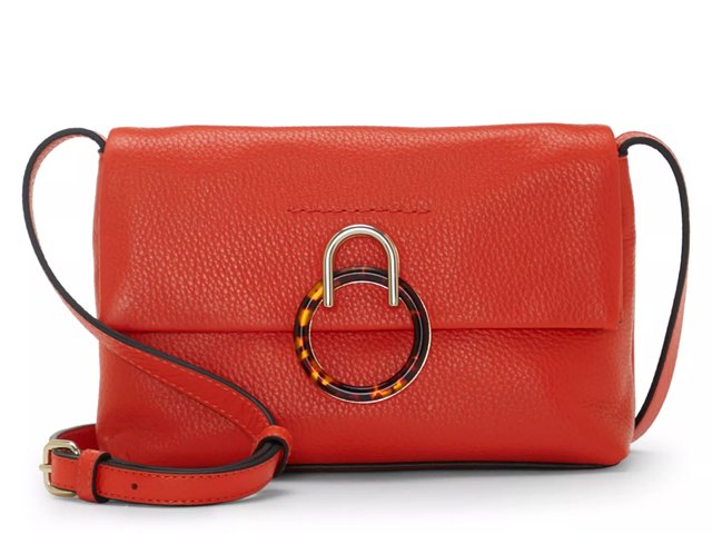 plum leather crossbody bag