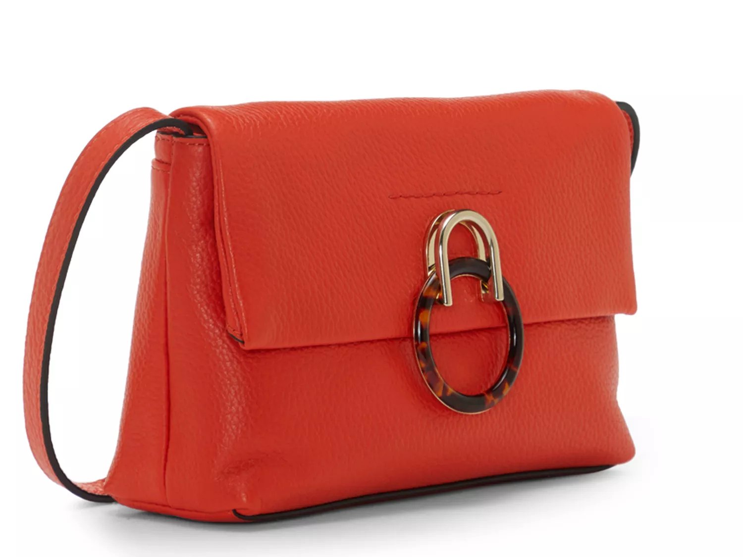 plum leather crossbody bag