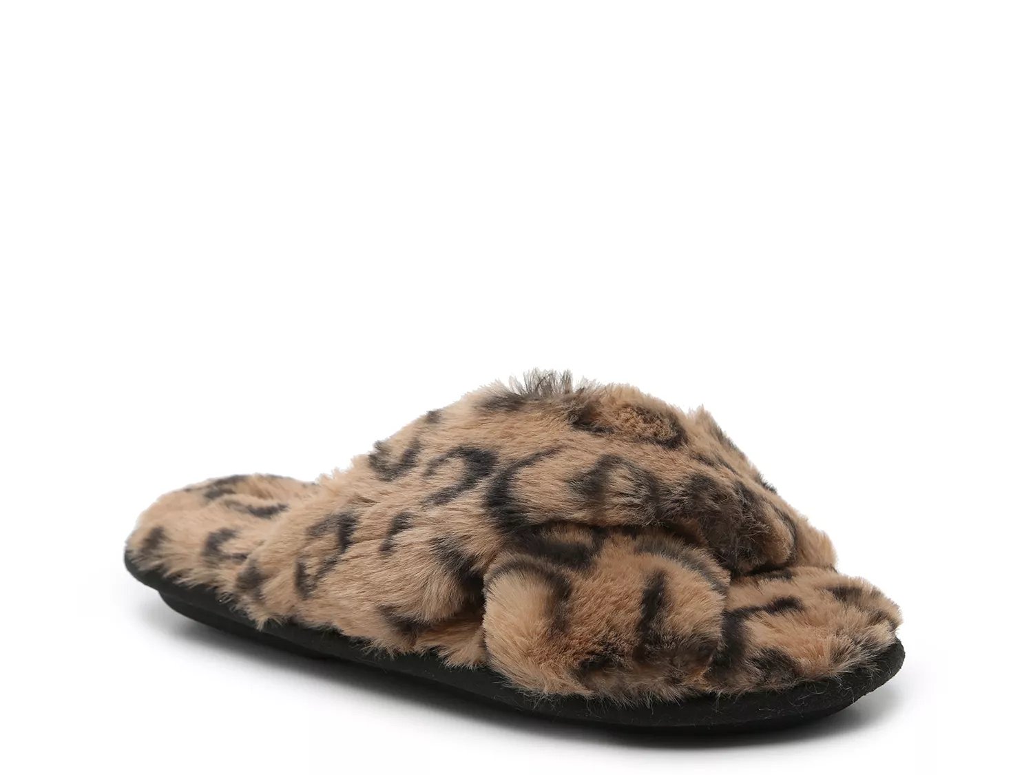 dsw fuzzy slippers