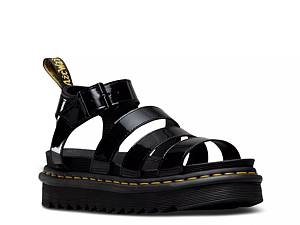 Black doc store marten sandals