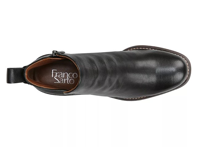franco klora block heel bootie