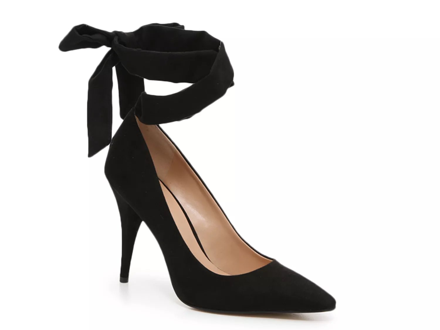 dsw black high heels