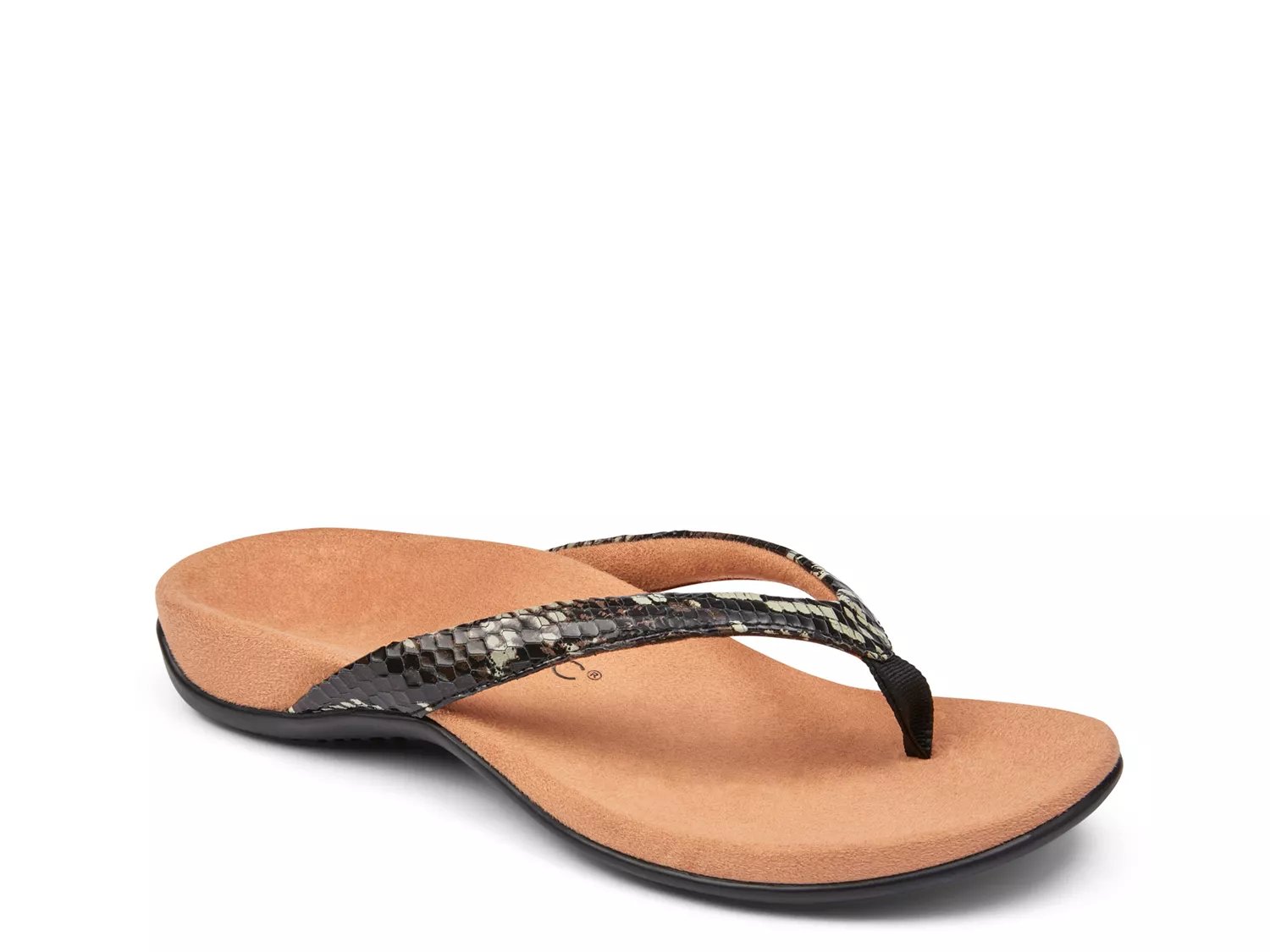 vionic flip flops dsw