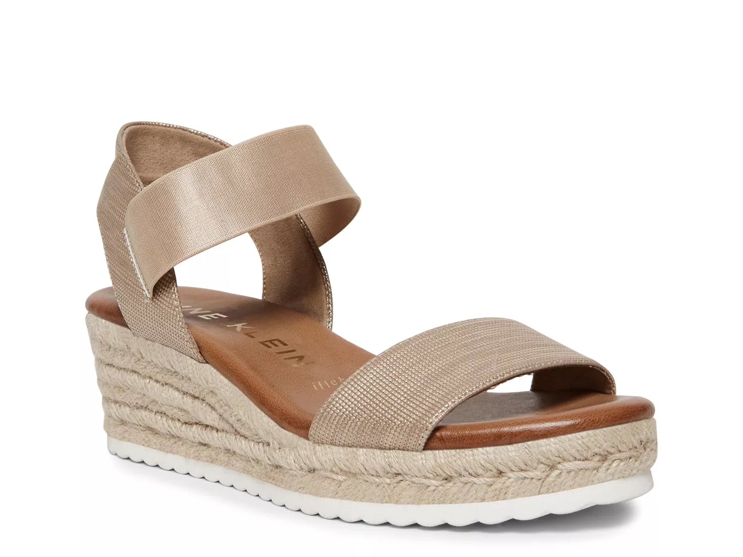 anne klein acer espadrille wedge