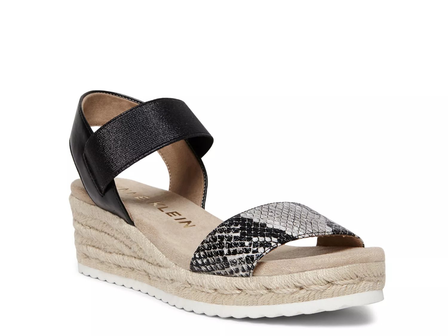 anne klein cara wedge sandals
