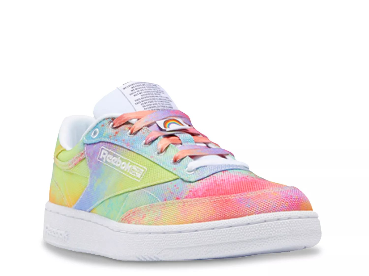 reebok club c rainbow