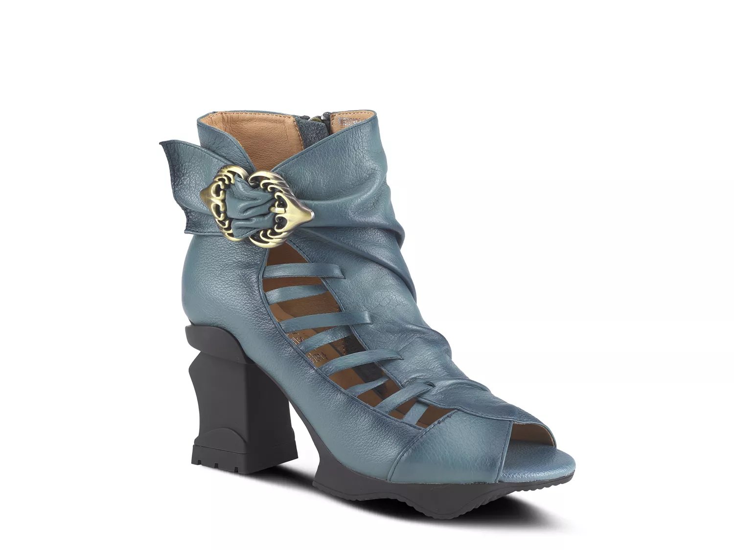 blue booties dsw