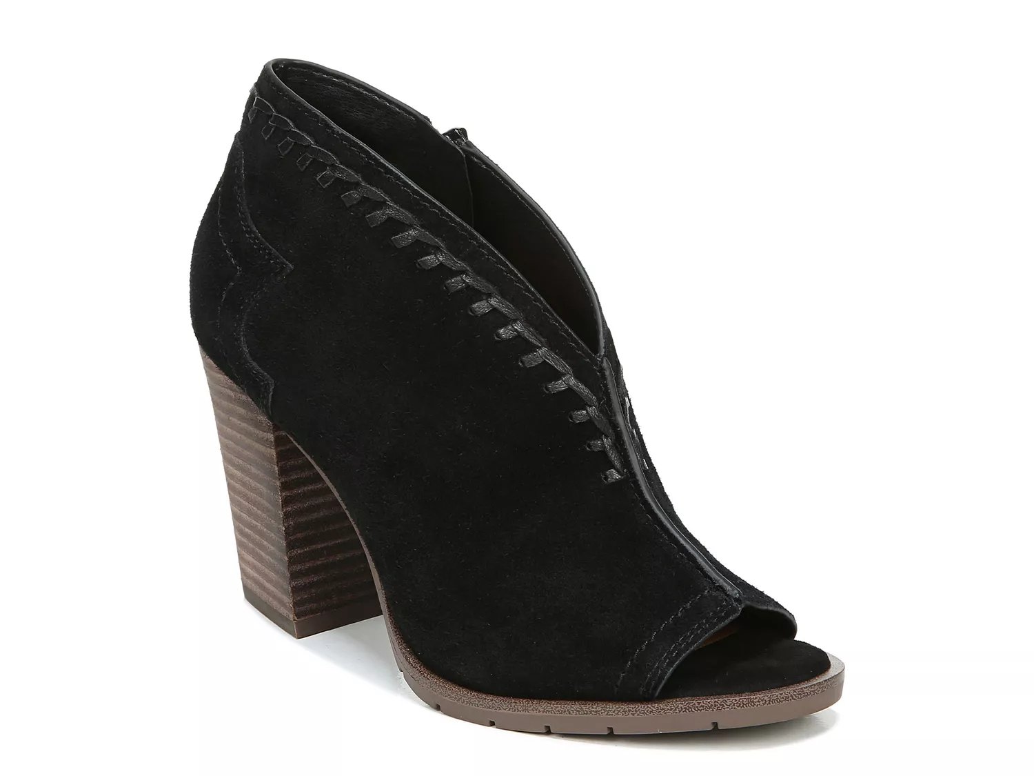 mia castro suede bootie