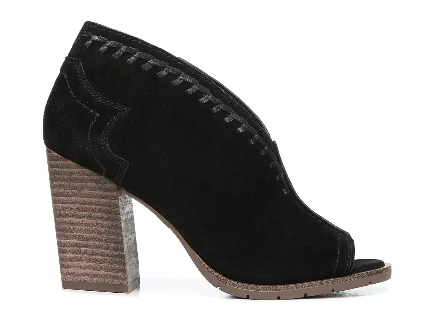 mia castro suede bootie