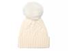 Cable Knit Women's Beanie Off White view