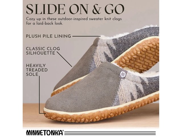 Minnetonka Tahoe Scuff Slipper Free Shipping DSW