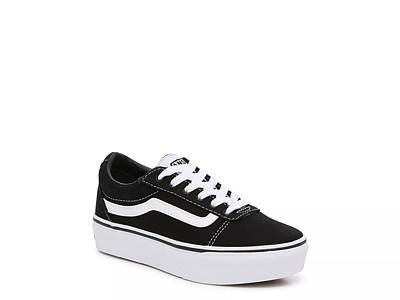 Vans Ward Platform Sneaker Kids Free Shipping DSW