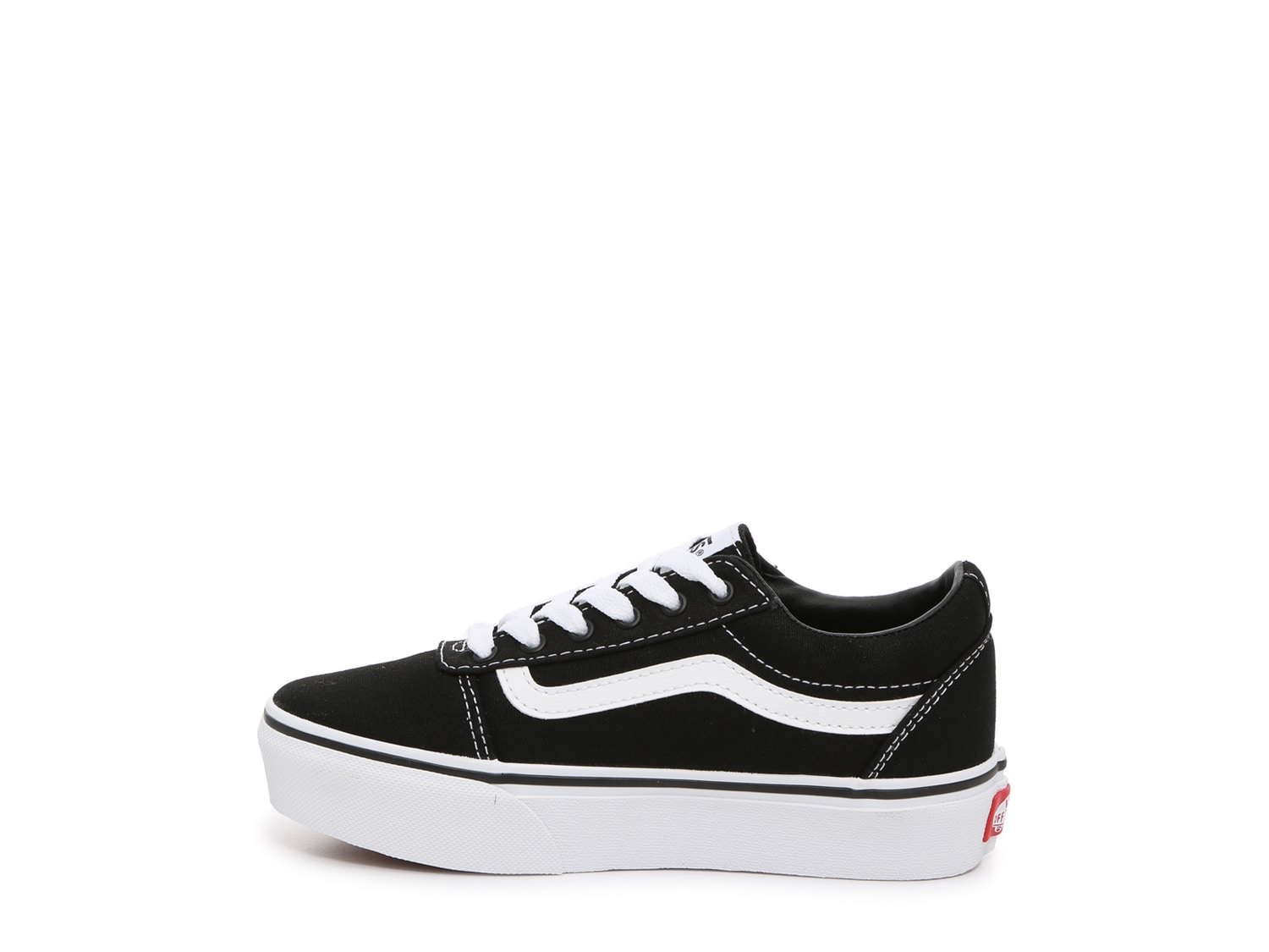 vans ward canvas platform