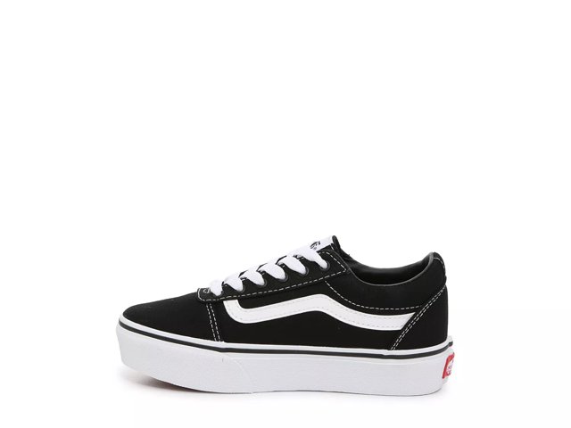 Vans women's ward platform sneaker discount