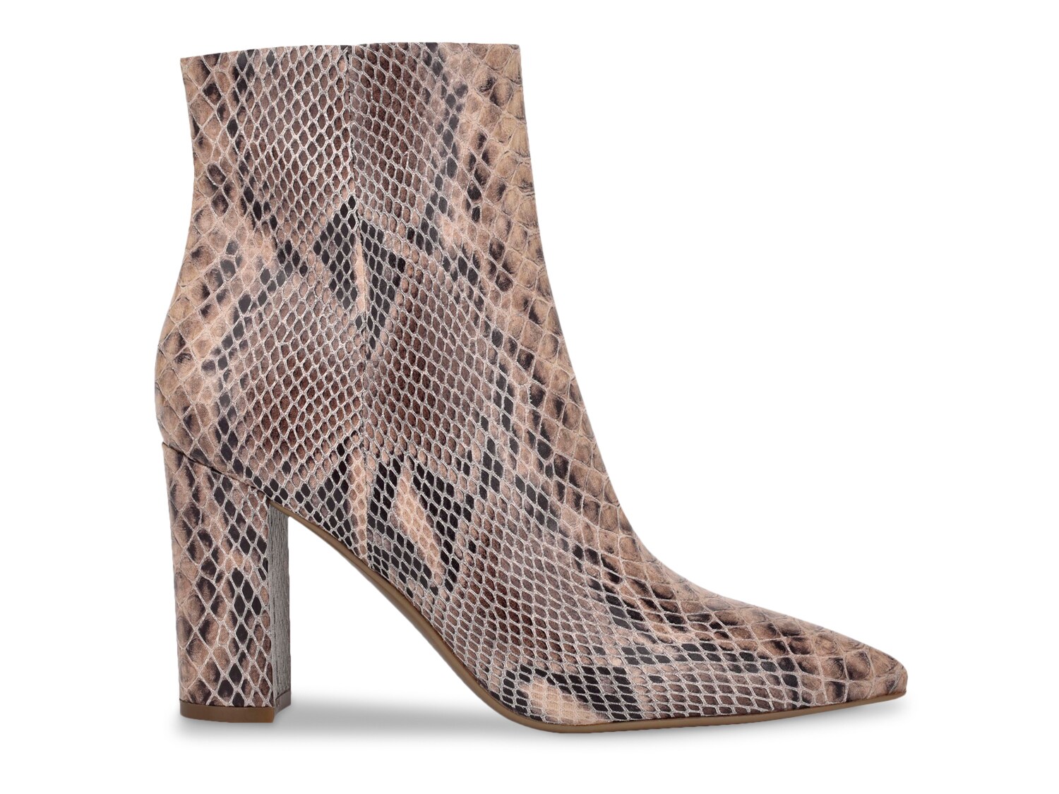 snakeskin booties marc fisher