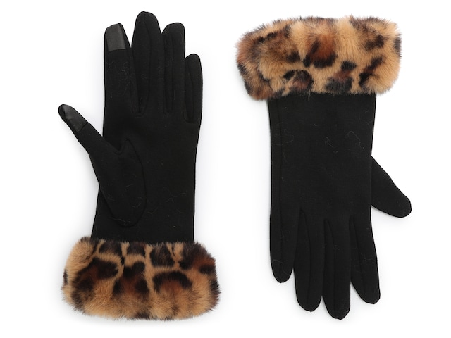 Kelly & Katie Leopard Cuff Women's Gloves - Free Shipping | DSW