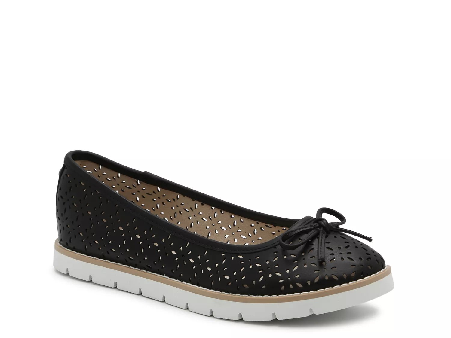 dsw womens shoes black flats