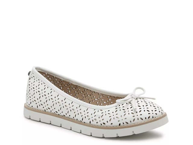 Dsw white shop flats