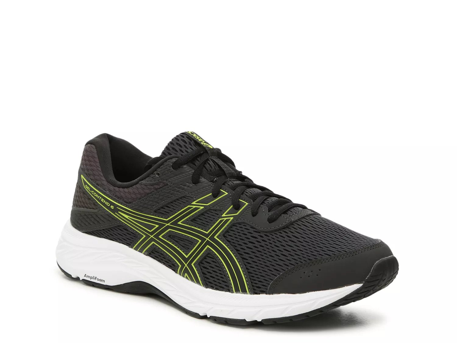 asics gel contend 6 running trainers