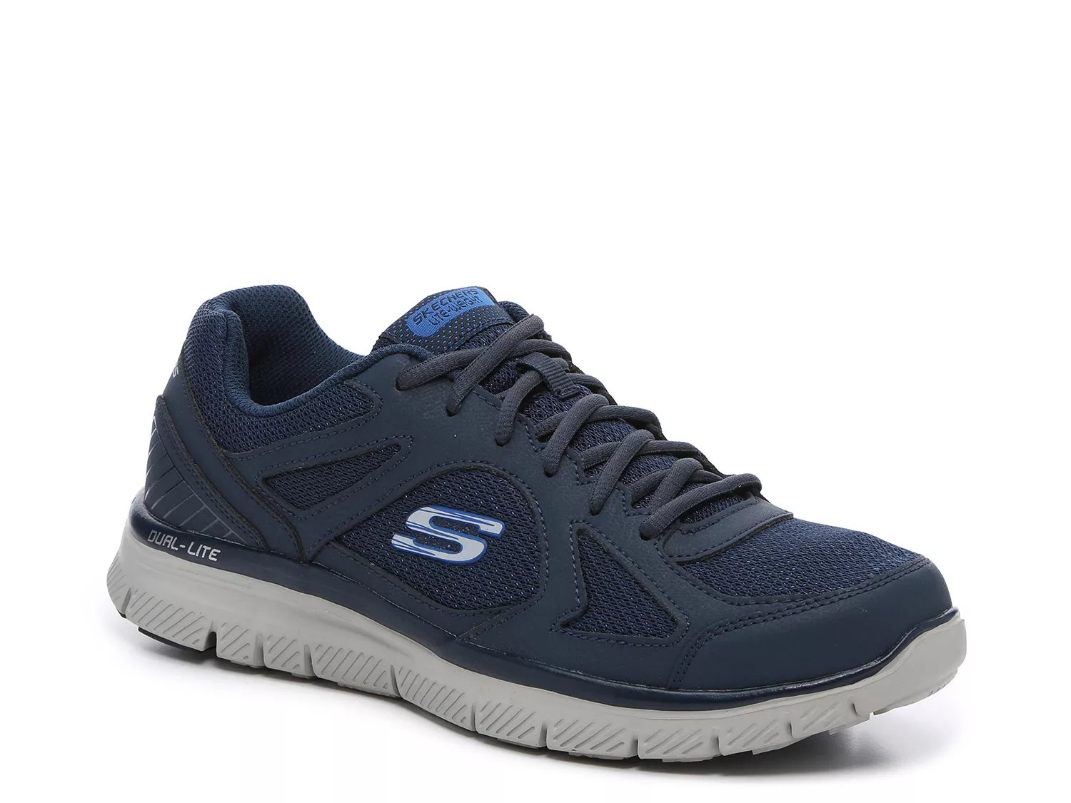 Skechers lightweight memory hot sale foam dual lite