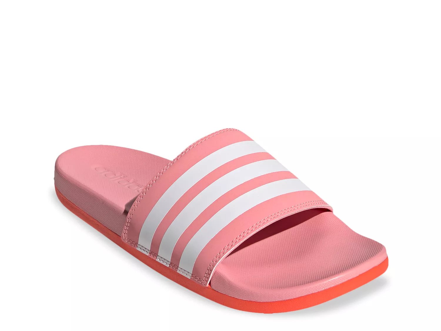 dsw adidas cloudfoam slides