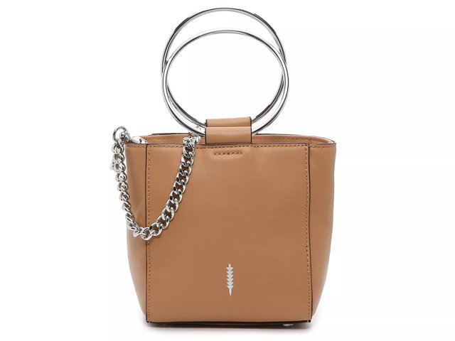 THACKER Le Leather Mini Bucket Bag