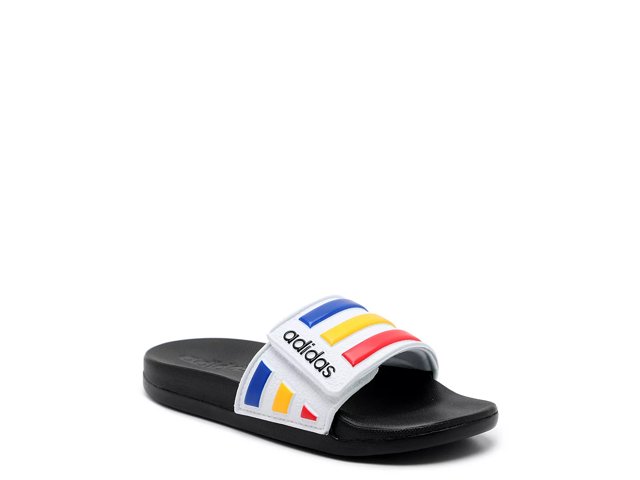 adidas Adilette Comfort Slide Sandal Kids Free Shipping DSW