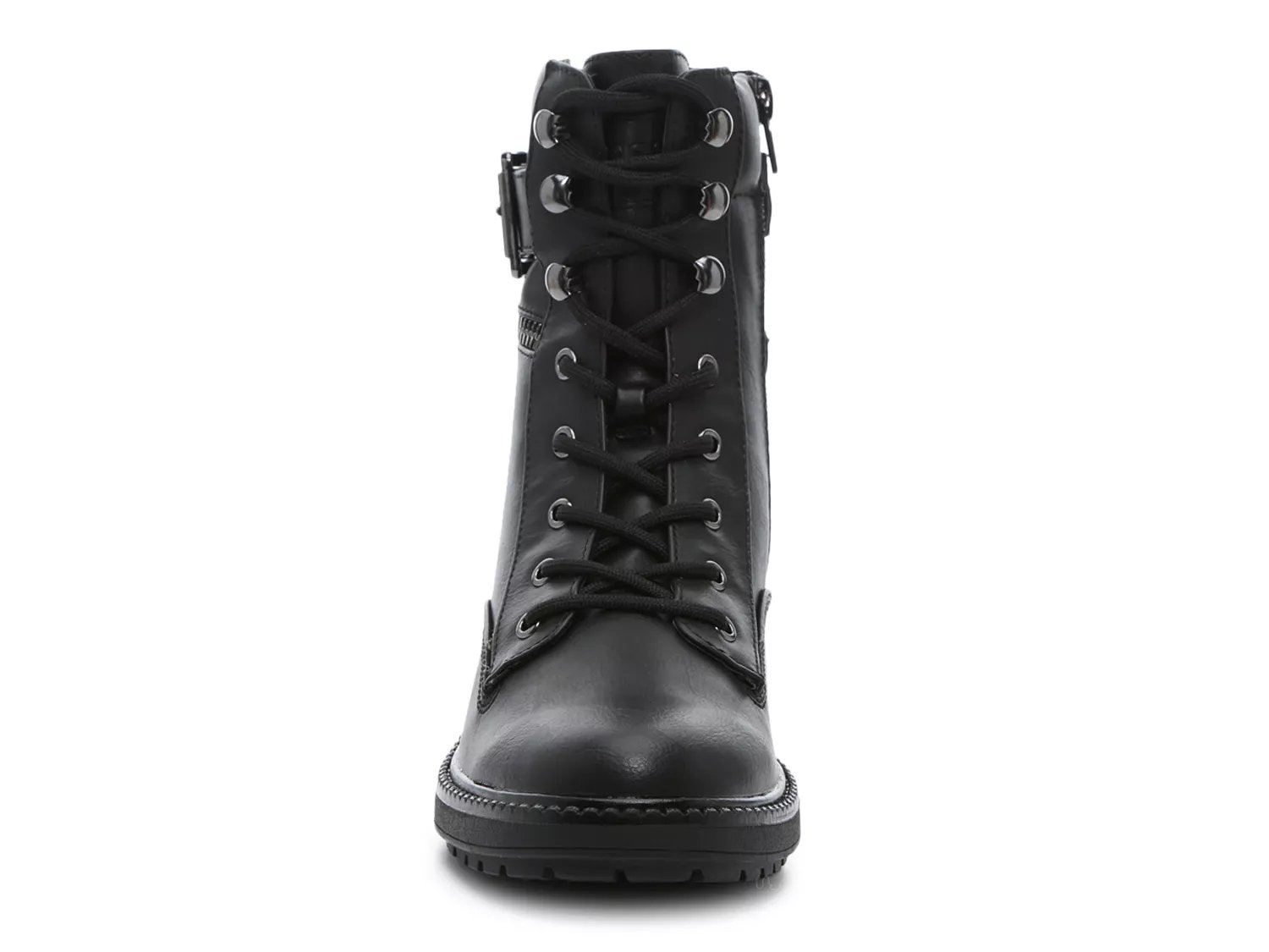 guess black boots dsw