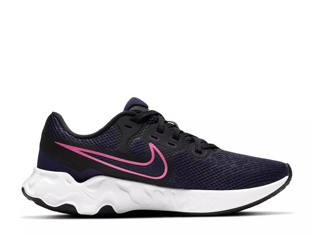 womens black nike running shoes dsw