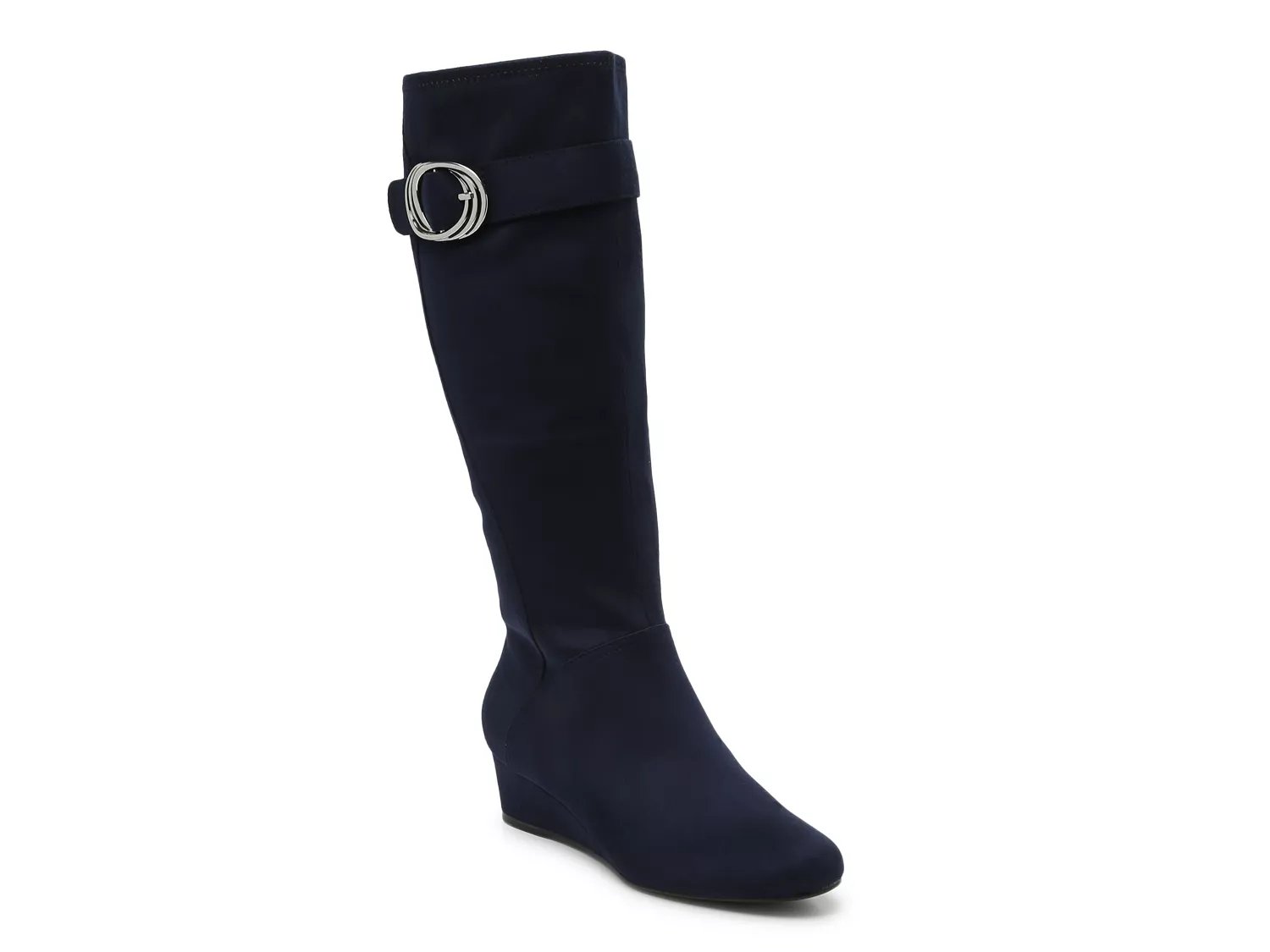 blue booties dsw
