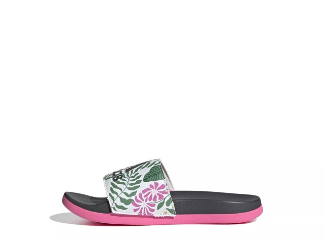 adidas Adilette Comfort Slide Sandal - Kids' - Free Shipping | DSW