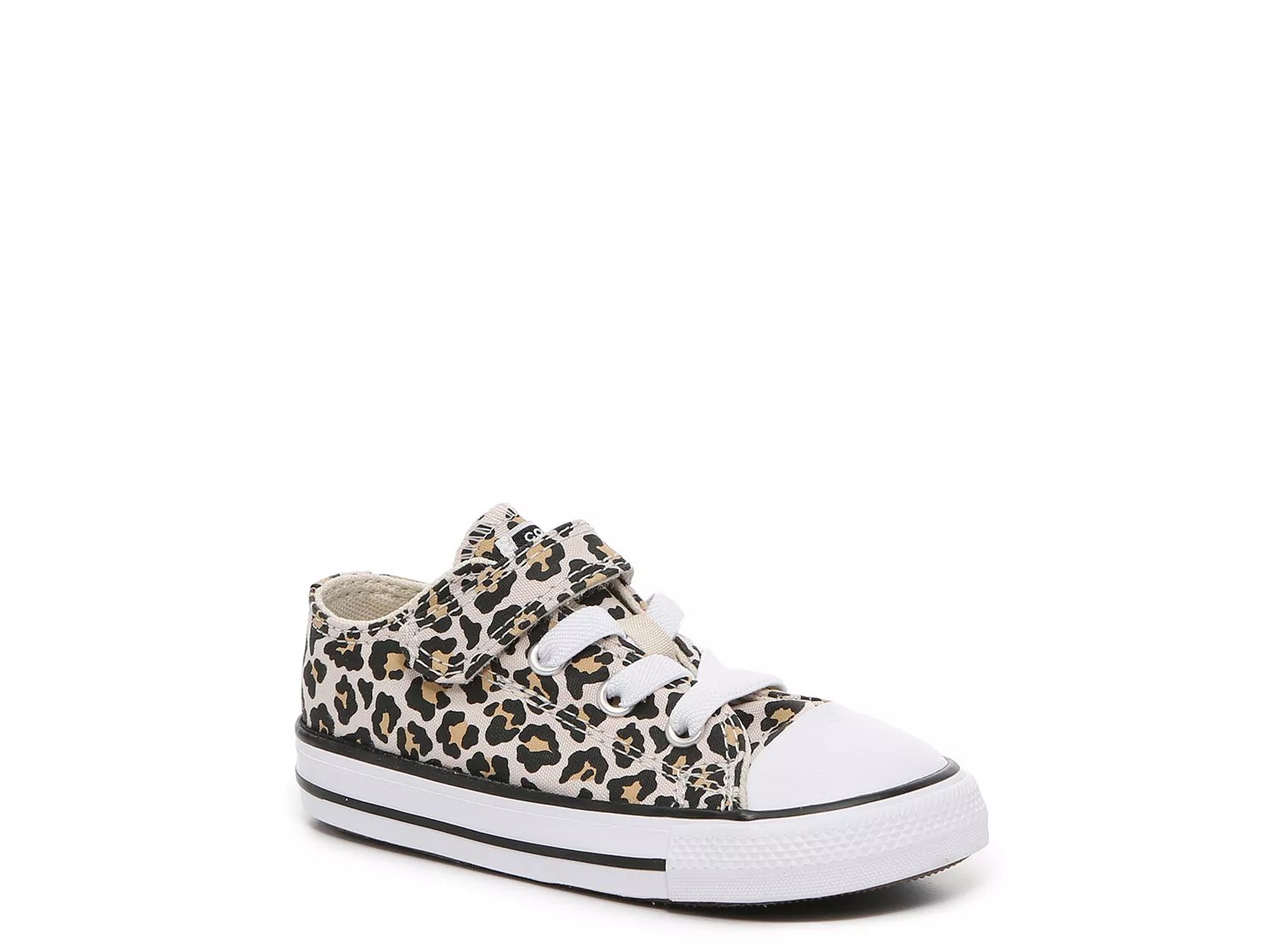 dsw leopard converse